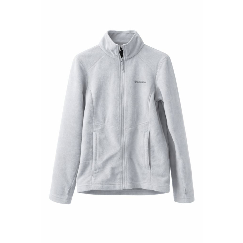 Columbia Omni-Heat Interchange Fleece Jacket Gray Women’s Medium Full Zip